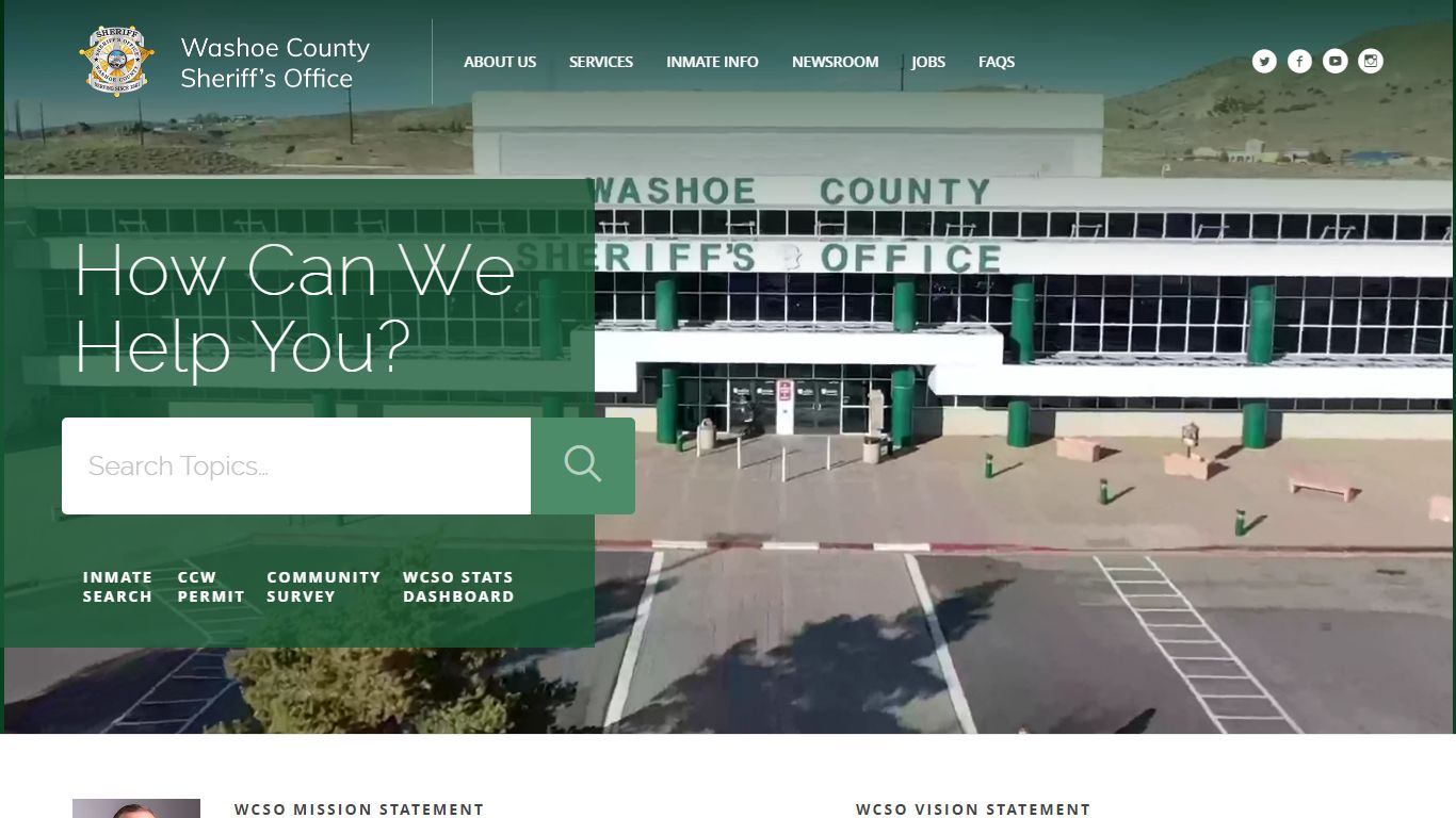 Records Section - Washoe County Sheriff's Office